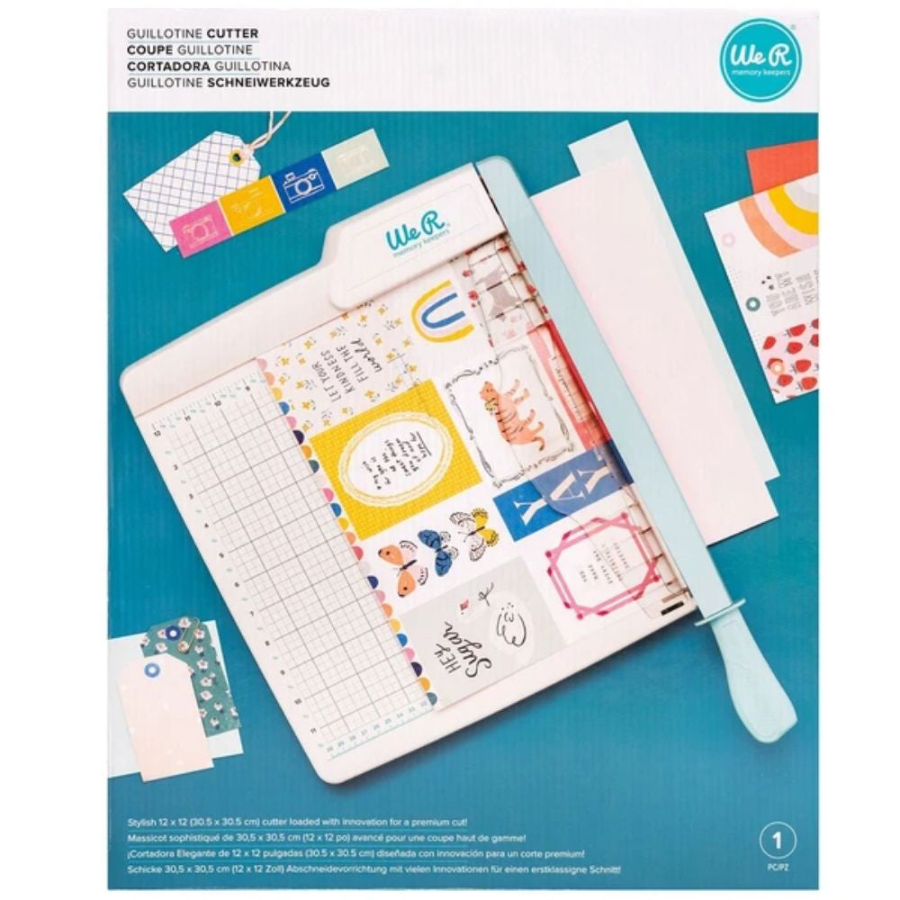 Guillotine Paper Cutter 12" / Guillotina Cortadoras / Guillotinas We R Memory Keepers