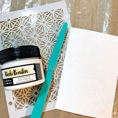 Molding Paste / Pasta para Texturizar Pintura Vicki Boutin