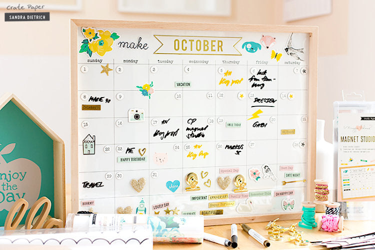 Magnet Studio Collection  Wet Erase Markers / Marcadores para Pizarrón de Tareas Descontinuado Maggie Holmes