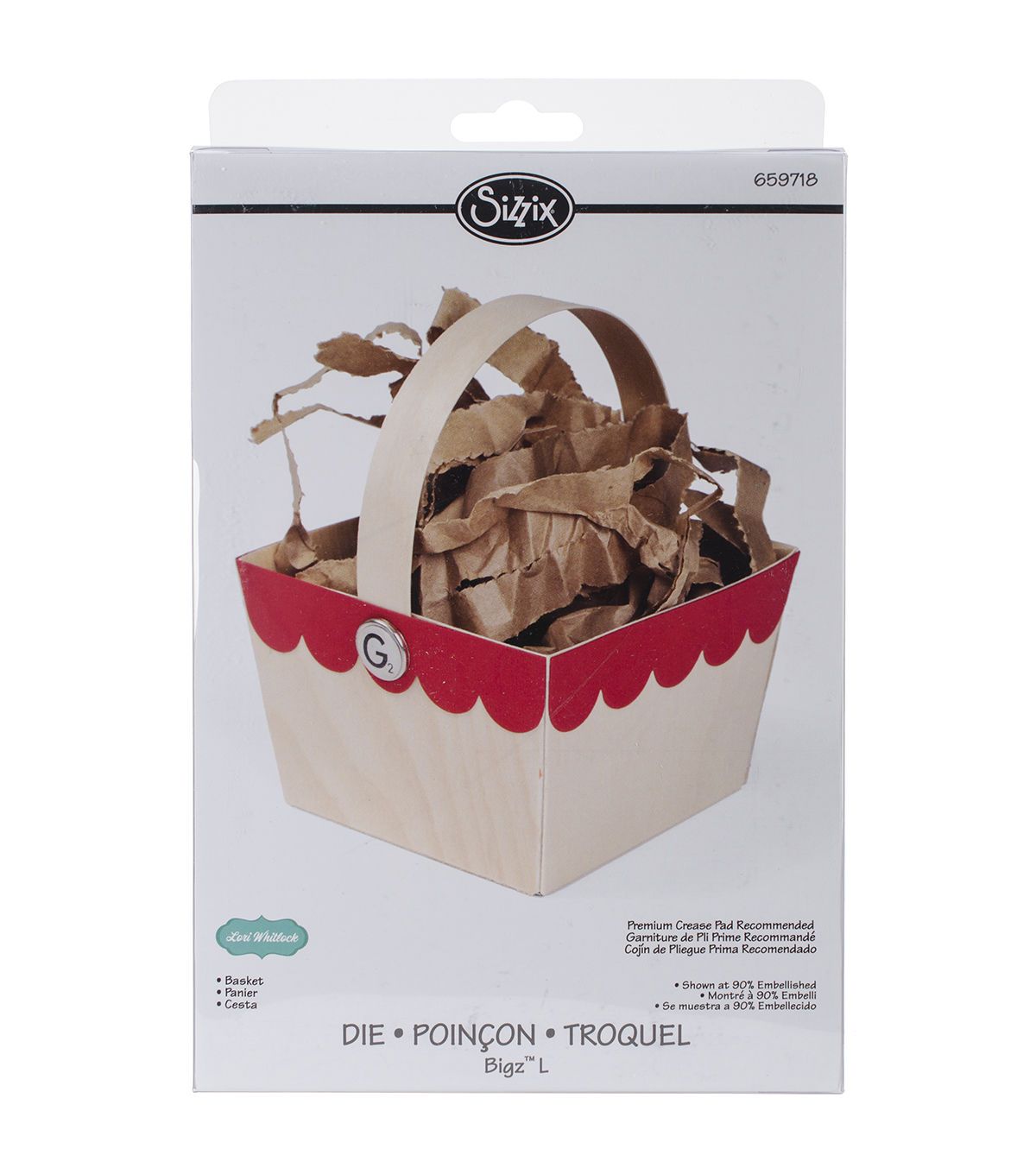 Bigz Basket Box Die / Suaje de Canasta Descontinuado Sizzix