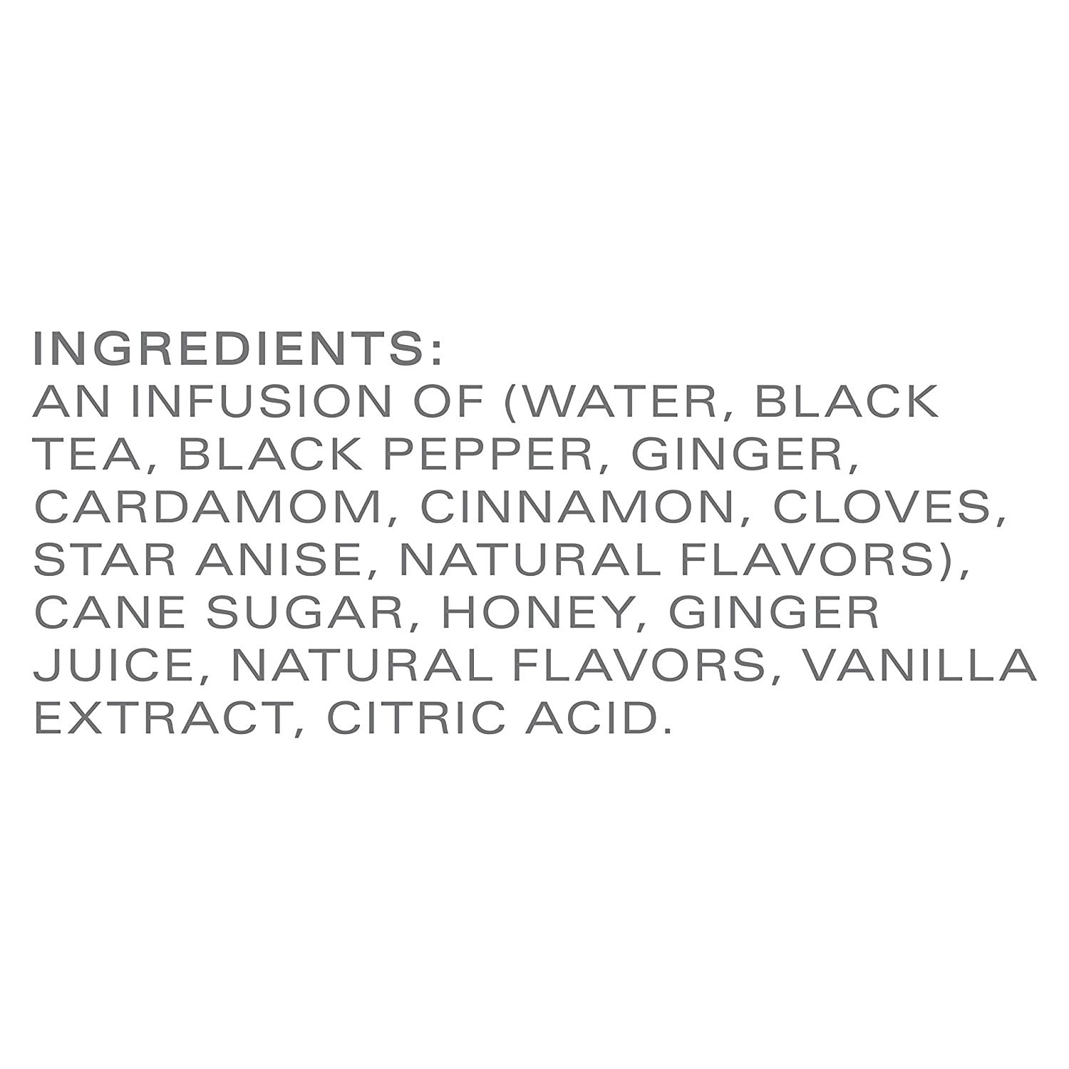 Chai Tea Latte Concentrate  / Concentrado de Té Chai Líquido Descontinuado Tazo