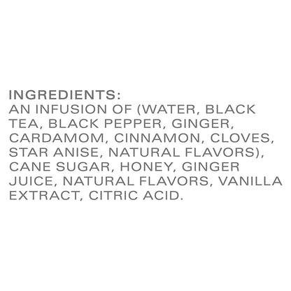 Chai Tea Latte Concentrate  / Concentrado de Té Chai Líquido Descontinuado Tazo