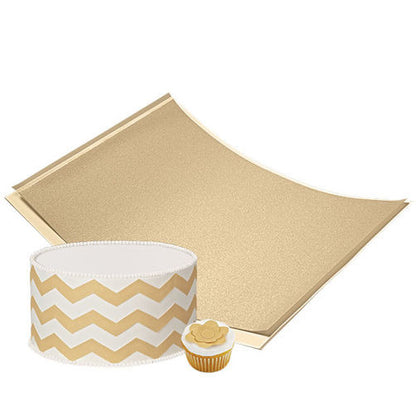 Hoja de Papel Comestible Oro / Sugar Sheet Shimmering Gold Descontinuado Wilton