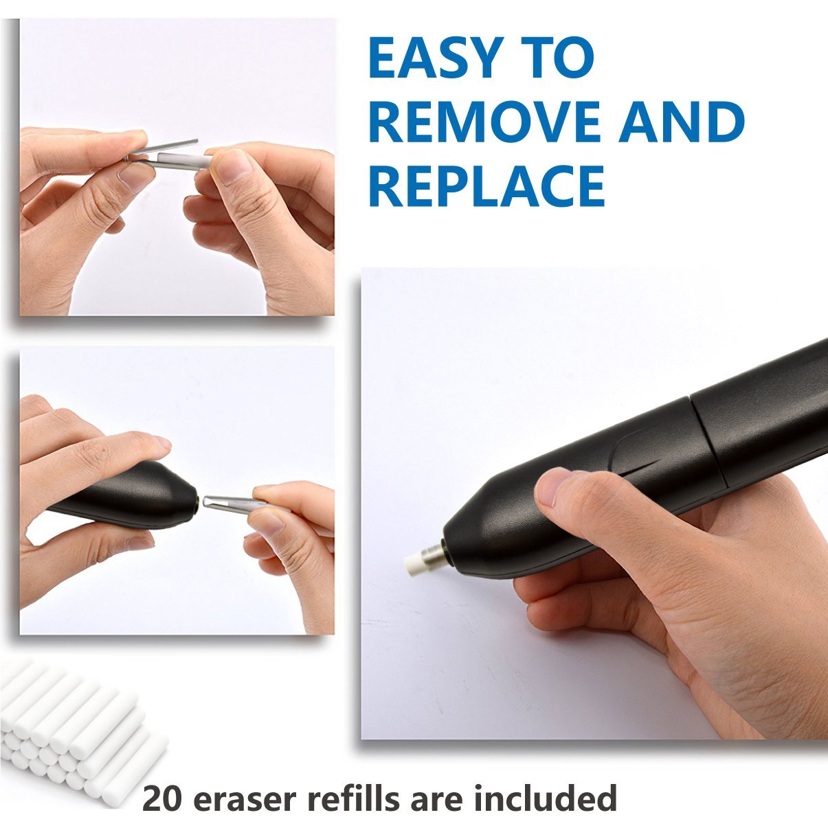 Electric Erasing  / Goma Eléctica Para Borrar Descontinuado Ohuhu