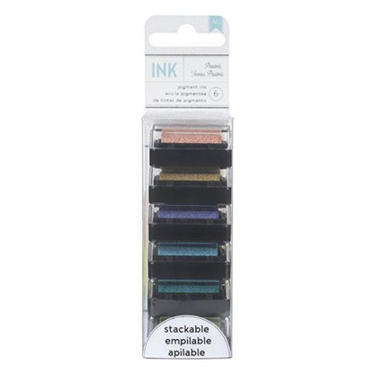 Pastels Mini Pigment Ink / Tintes de Pigmento de Tonos Pasteles Descontinuado American Crafts