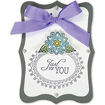 Clear Stamps Thank You / Sellos de Polimero Frases Gracias Descontinuado Sizzix