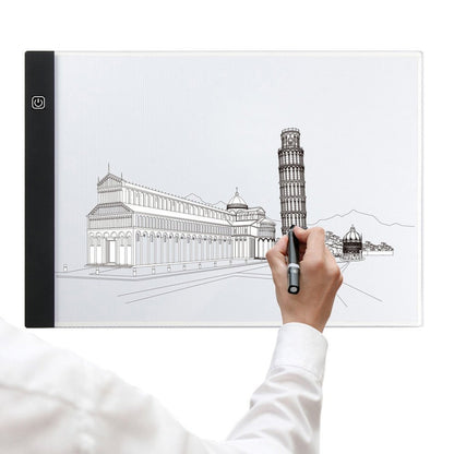 A4 Ultra-thin Portable LED Light Box / Caja de Luz Led para Trazar Dibujos Descontinuado Sannysis