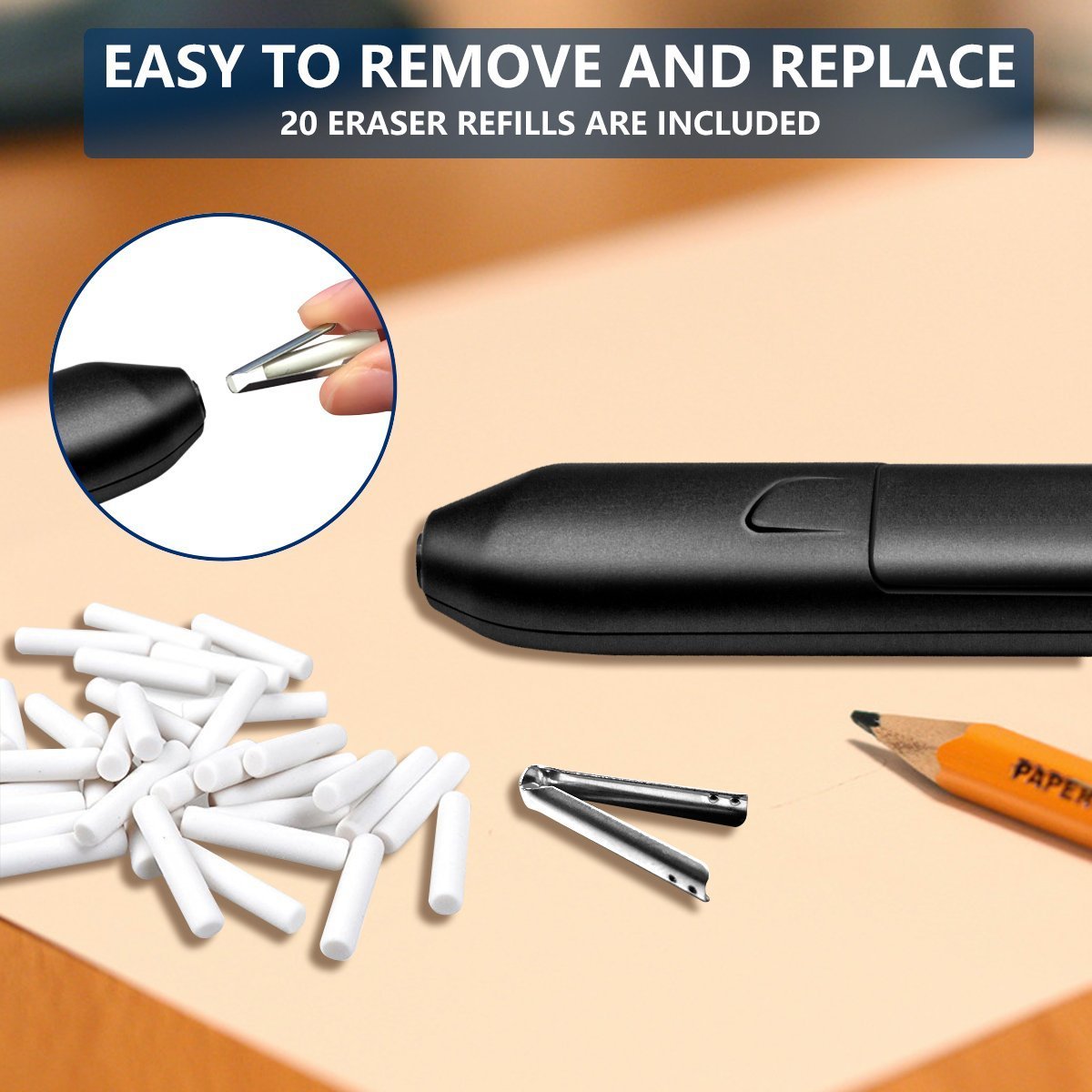 Erasing Sharpener / Goma Eléctica Para Borrar Descontinuado Costech
