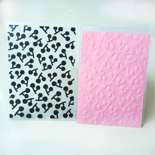 Embossing Folder Cherries / Folder de Grabado Cerezas Folders de Grabado Darice