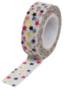 Washi Trendy Tape  Magic stars / Cinta Adhesiva de Estrellas Descontinuado Queen&amp;Co