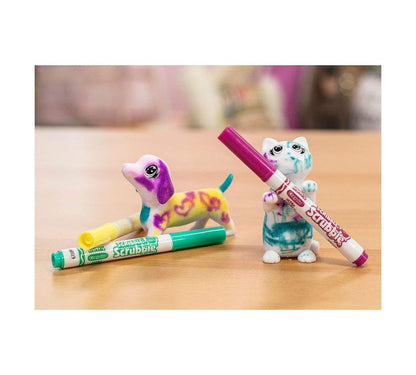 Scribble Scrubbie Tub Play Set Pets / Set de Dibujo Crayola Mascotas 3D Descontinuado Crayola