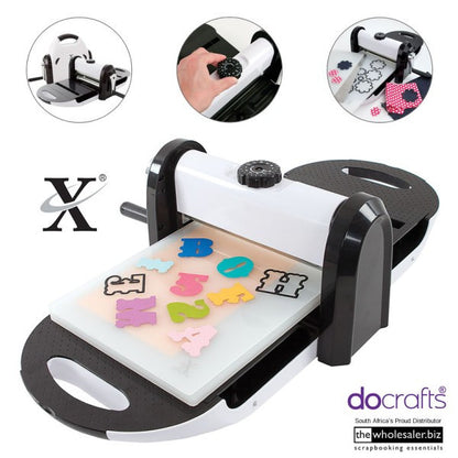 X Cut Die-cutting Machine Bundle / Máquina de Corte y Grabado con Suaje y Folder de Regalo Descontinuado Docrafts