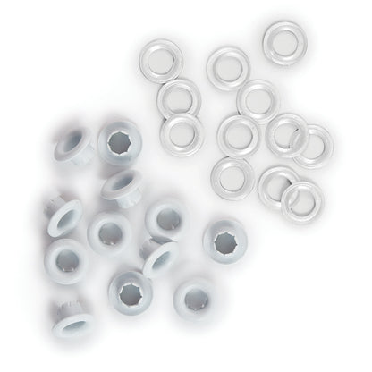 Eyelets &amp; Washers Standard White / Ojillos y Arandelas Blancos Adornos / Embellishments We R Memory Keepers