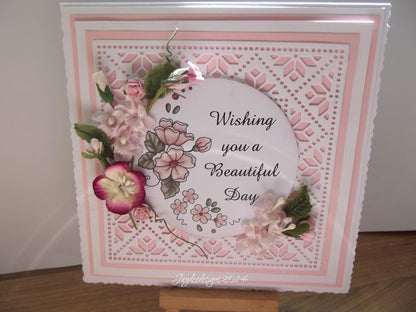 Suaje de Corte de Marco Decorativo / Mexican Tile Pattern Frame Die Descontinuado Cheery Lynn Designs