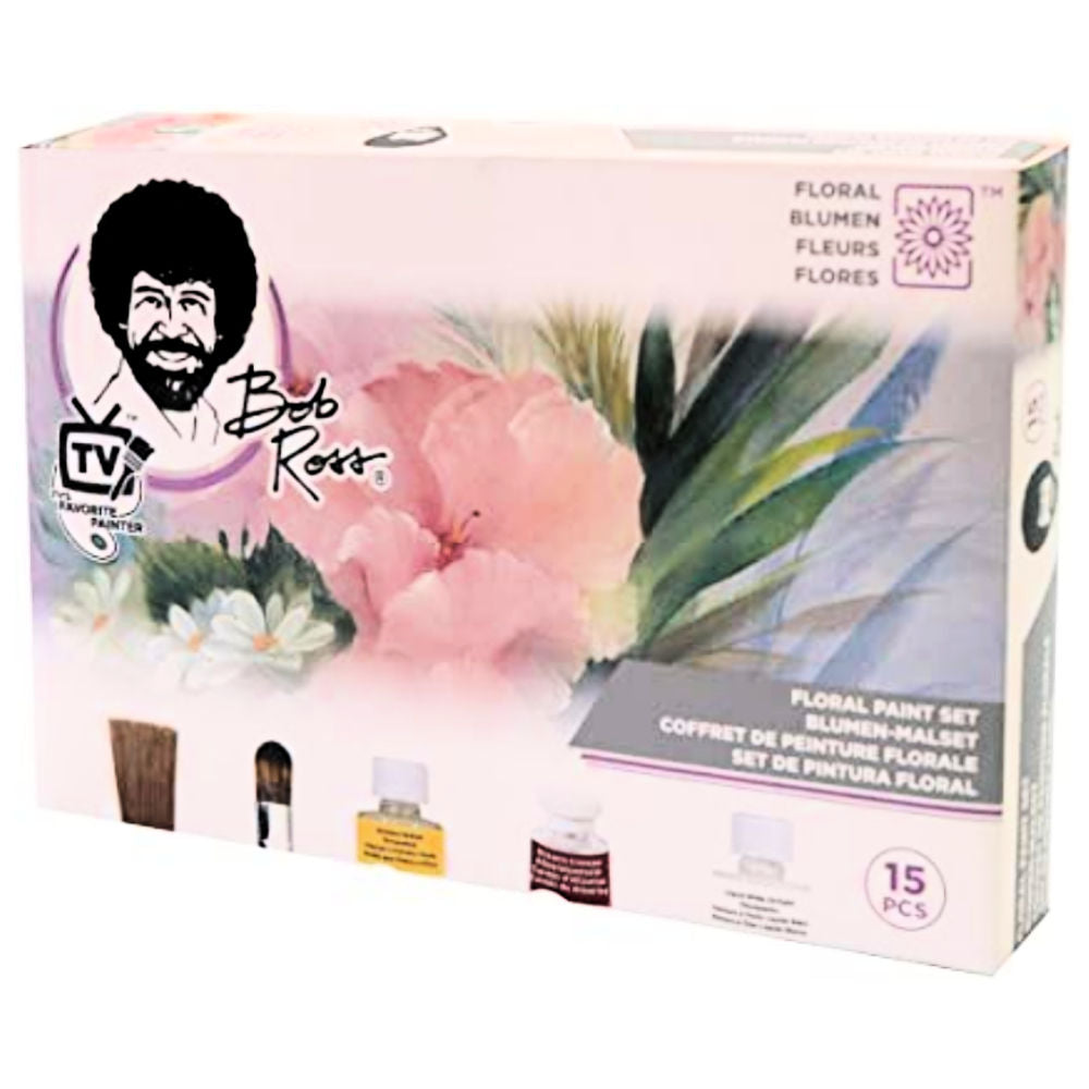 Bob Ross Flower Paint Set / Set de Pintura Bob Ross Flores Òleos Bob Ross