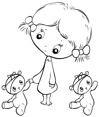 Get Well Soon Rubber Stamp Collection / Sellos de Goma Mejórate Pronto Descontinuado Crafter&