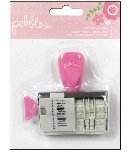 Special Delivery Girl Roller Date Stamp / Sello Fechador Frases de Niña Descontinuado Project Life