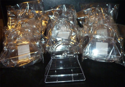 Mini Purse Clear Box / 5 Mini Bolsitas de Acrílico Descontinuado Darice