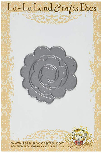Rolled Rose Large Die / Suaje de Rosa Descontinuado La-La Land Crafts