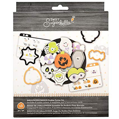 Cookie Cutter Set Halloween Basics / Set de Cortadores de Galletas Halloween Descontinuado Sugarbelle