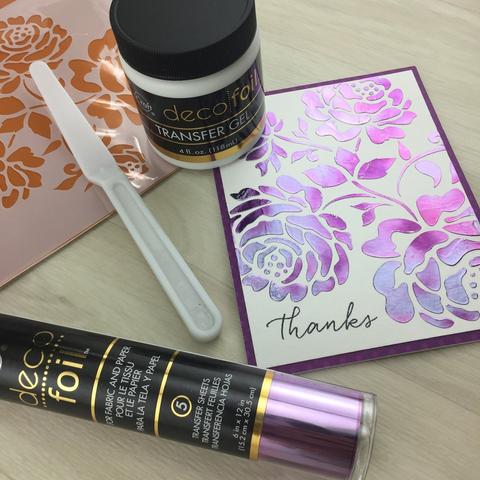 Deco Foil Transfer Gel DUO / Gel de Transferencia para Metalizar Dúo Pastas Texturizadoras y Medios Mixtos iCraft