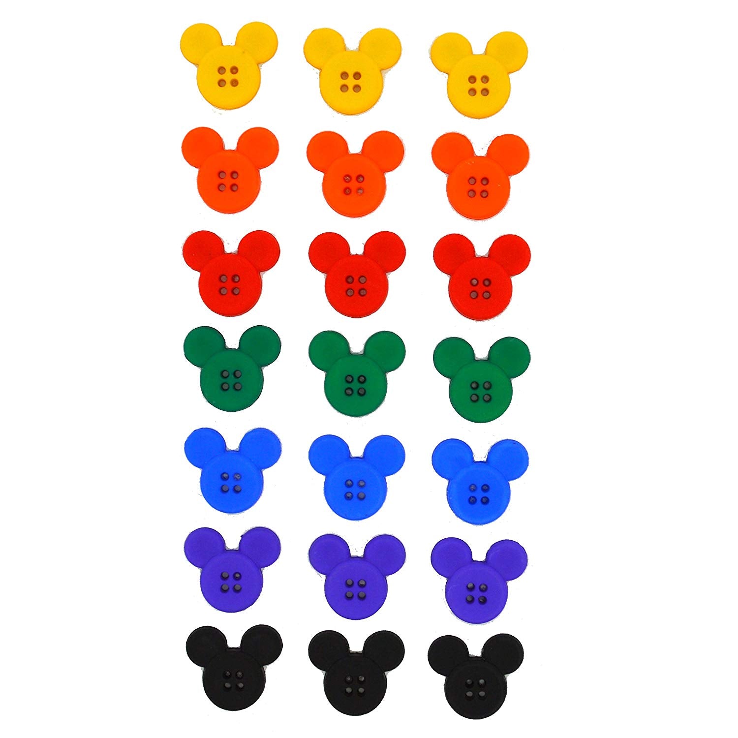 Sew Thru Mickey / Botones de Mickey descontinuado Disney