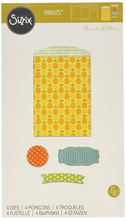 Thinlits Die Set Mini Favor Bag / Set de Suajes para Bolsitas Descontinuado Sizzix