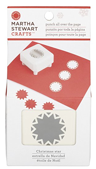 All Over the Page Christmas Star / Perforadora Estrella Navideña Descontinuado Martha Stewart