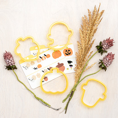Cookie Cutter Set Autumn / Set de Galletas Otoño Descontinuado Sugarbelle