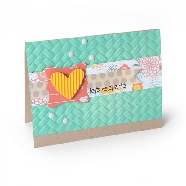 3D Textured Impressions Woven  / Folder de GrabadoTejido Descontinuado Sizzix
