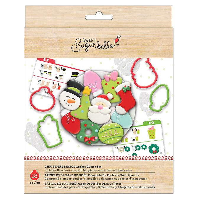 Cookie Cutter Christmas Set / Set Navideño Cortadores Galletas Descontinuado Sugarbelle