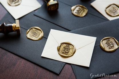 Sealing Wax Gold  / Barra de Lacre para Sellar Dorado Descontinuado Manuscript