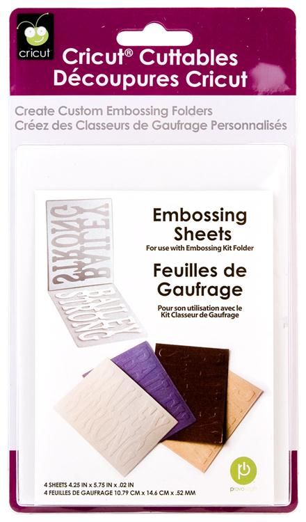 Embossing Kit / Kit Para Hacer Folder de Grabado Personalizado Folders de Grabado Cricut