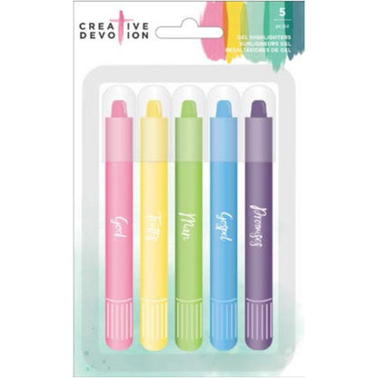 Gel Highlighters / Resaltadores de Gel Descontinuado Creative Devotion