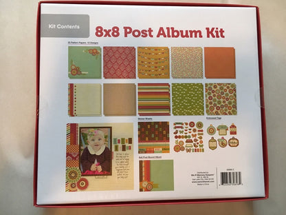 8" x 8" Post Album Kit / Kit para Armar Album Descontinuado We R Memory Keepers