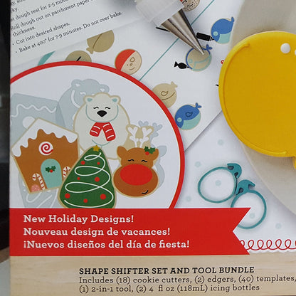 Shape Shifter Kit &amp; Tool Bundle 94 piece / Set Completo para Decorar Galletas Descontinuado Sugarbelle