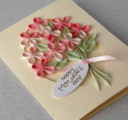 Quilling Paper Red and Pink Assortment / Tiras de Papel para Filigrana Rojo y Rosa Descontinuado Lake City Crafts Company