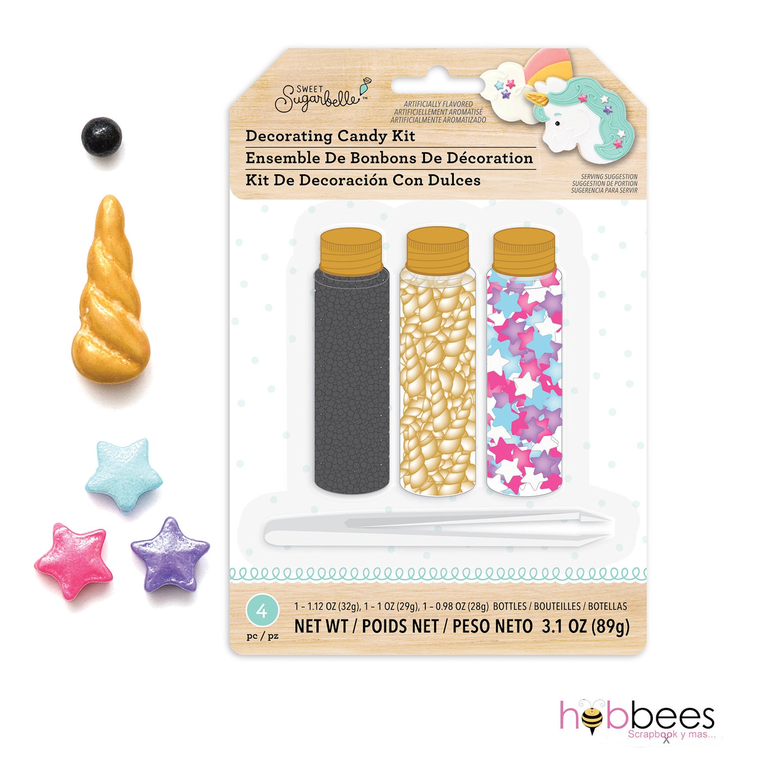 Decorating Candy Kit Unicorn / Kit Decorativo Para Decorar de Unicornios Descontinuado Sugarbelle