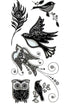 Sellos de polímero de Aves / Gem Stone birds 98849 Descontinuado Inkadinkado