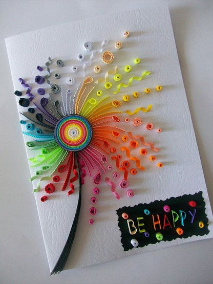 Quilling Paper Degraded Fine / Tiras de Papel para Filigrana Degradado de Esquina Filigrana Quilled Creations