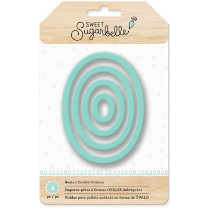 Nested Cookie Cutters Ovals  / Cortadores de Galletas Anidados Descontinuado Sugarbelle