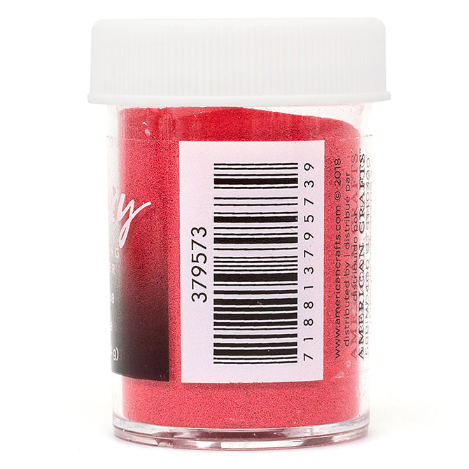 Moxy Red Embossing Powder / Polvo de Embossing Rojo Polvos de Embossing American Crafts