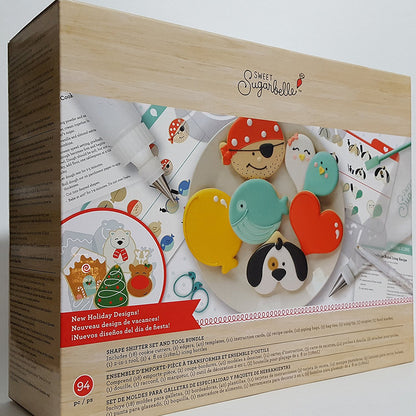 Shape Shifter Kit &amp; Tool Bundle 94 piece / Set Completo para Decorar Galletas Descontinuado Sugarbelle