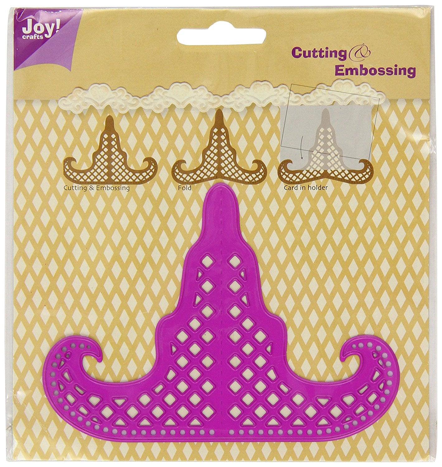 Elegant Card Stand / Suaje de Porta Tarjetas Dados de Corte / Suajes / Troqueles Joy Crafts