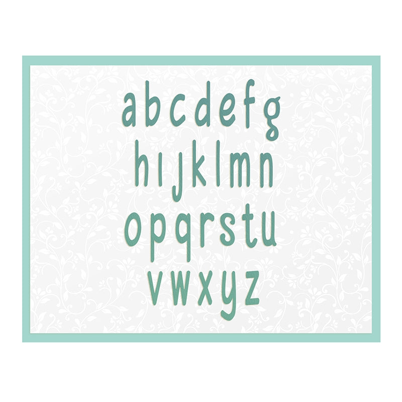 Smooth Lowercase Die / Suaje de Abecedario Descontinuado Couture Creations