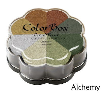 Petal Point Alchemy Pigment Ink Pad / Cojines de Tinta para Sellos Descontinuado Colorbox