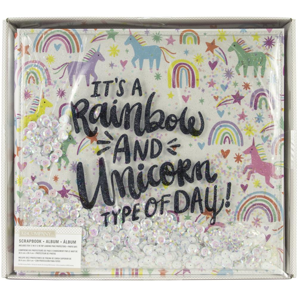 Rainbow &amp; Unicorn Album  / Álbum Fotográfico Arcoiris y Unicornio Descontinuado K &amp; Company