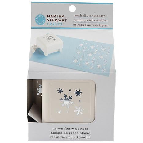 All Over the Page Aspen Flurry Pattern / Perforadora Copos De Nieve Descontinuado Martha Stewart