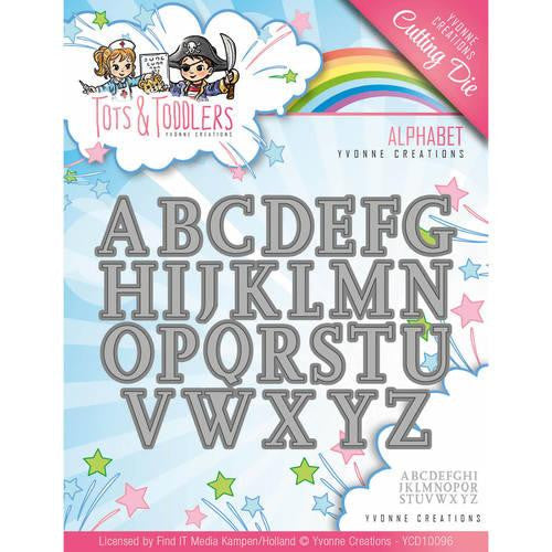 Alphabet Cutting Die / Suaje de Corte Alfabeto Descontinuado Yvonne Creations