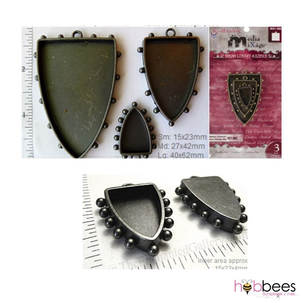 Shields One Die / Suaje de Corte para Joyería Descontinuado Spellbinders